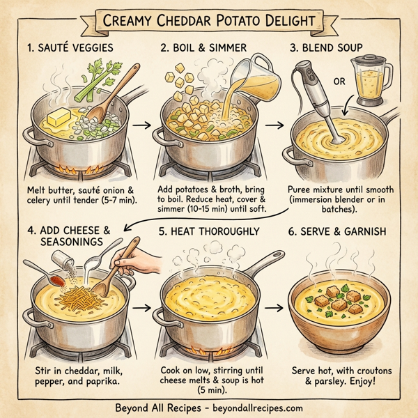 Creamy Cheddar Potato Delight instructions