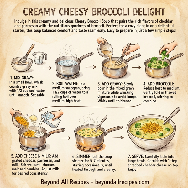 Creamy Cheesy Broccoli Delight instructions