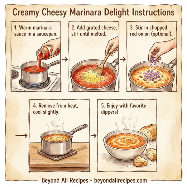 Creamy Cheesy Marinara Delight instructions