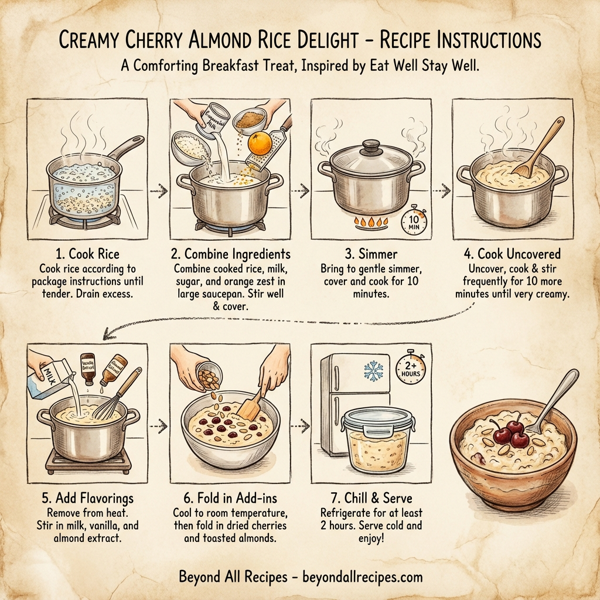 Creamy Cherry Almond Rice Delight instructions