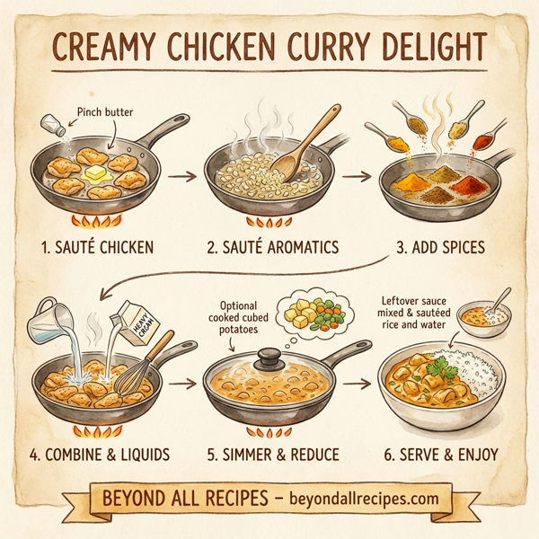Creamy Chicken Curry Delight instructions