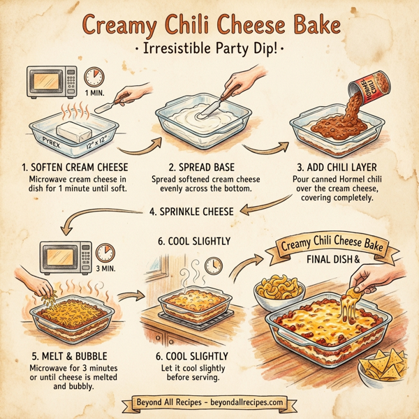 Creamy Chili Cheese Bake instructions