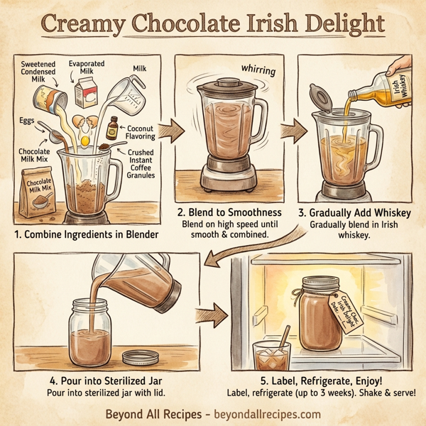 Creamy Chocolate Irish Delight instructions