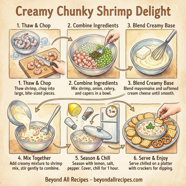 Creamy Chunky Shrimp Delight instructions