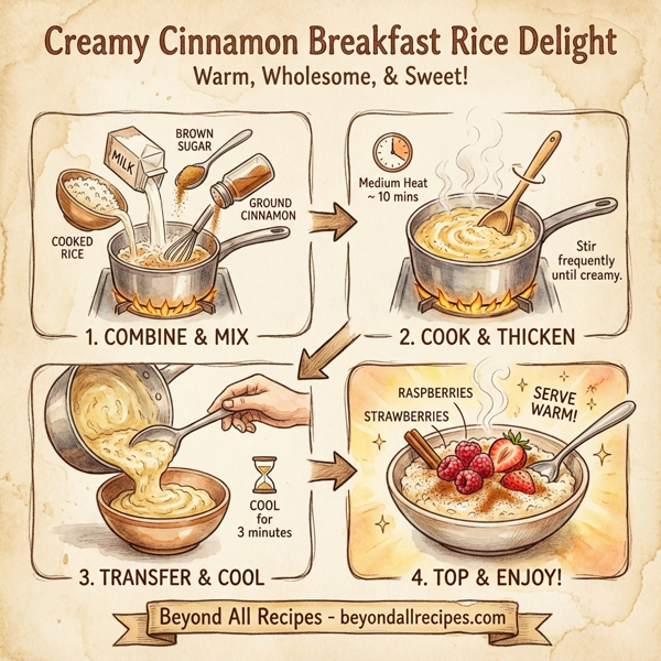 Creamy Cinnamon Breakfast Rice Delight instructions