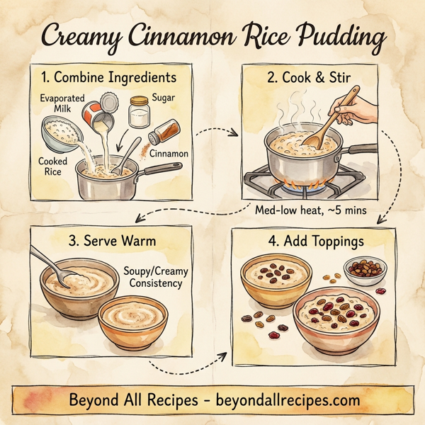 Creamy Cinnamon Rice Pudding instructions