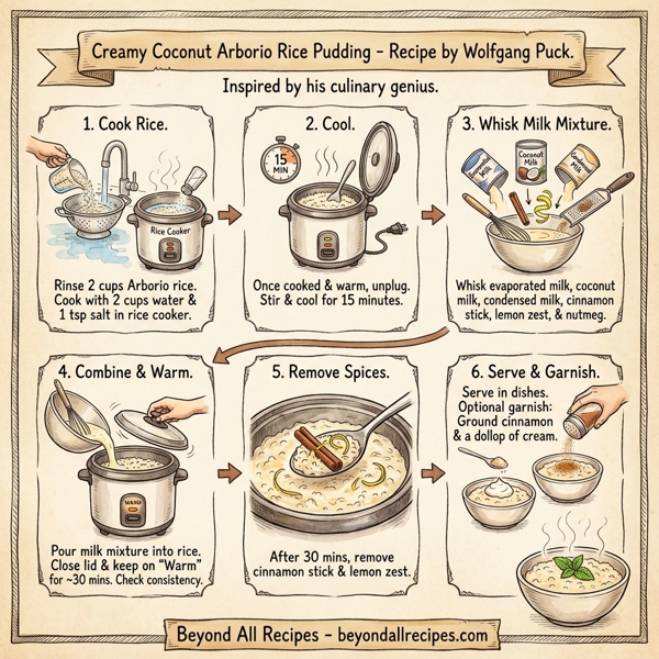 Creamy Coconut Arborio Rice Pudding instructions