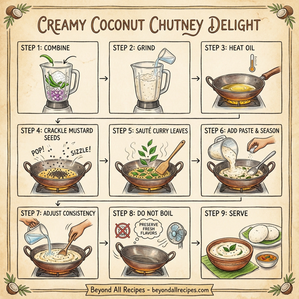 Creamy Coconut Chutney Delight instructions