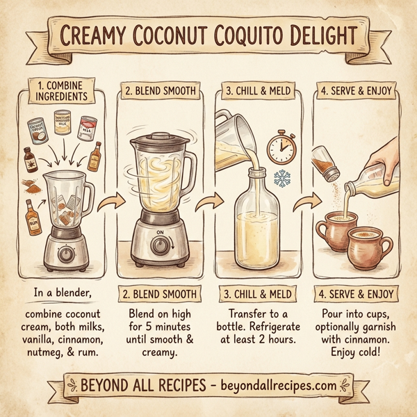 Creamy Coconut Coquito Delight instructions