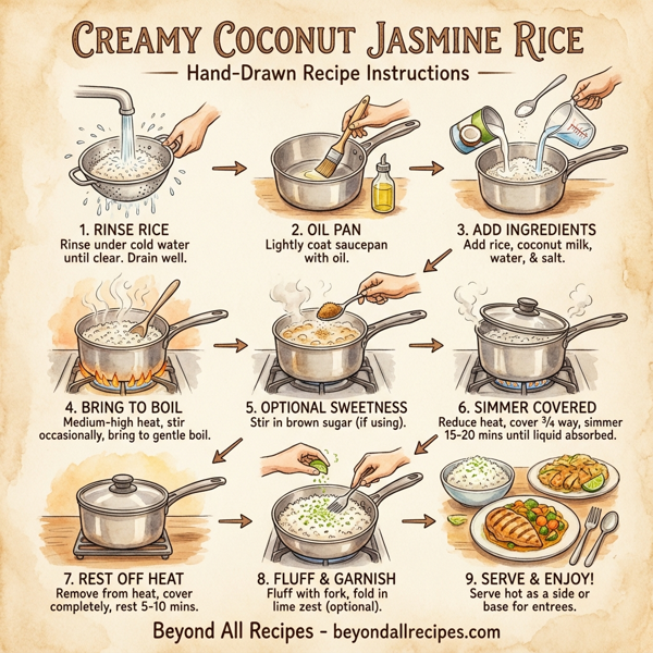 Creamy Coconut Jasmine Rice instructions