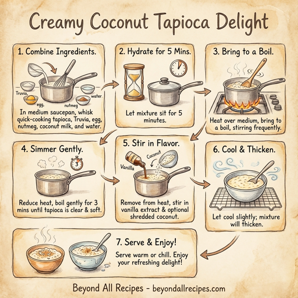 Creamy Coconut Tapioca Delight instructions