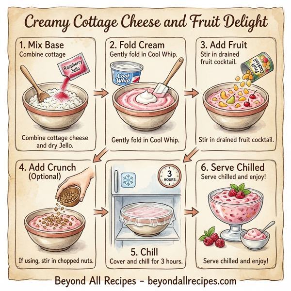 Creamy Cottage Cheese and Fruit Delight instructions