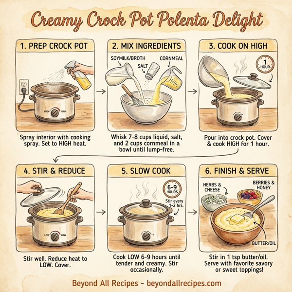 Creamy Crock Pot Polenta Delight instructions