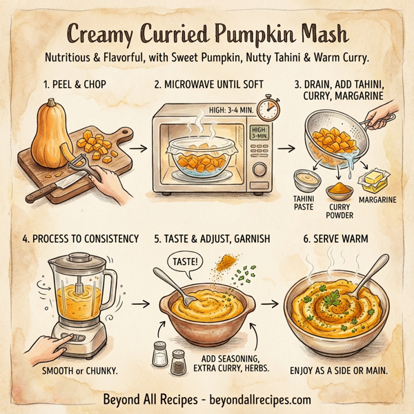 Creamy Curried Pumpkin Mash instructions