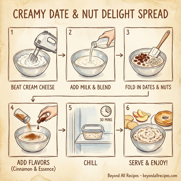 Creamy Date & Nut Delight Spread instructions