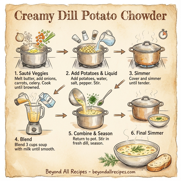 Creamy Dill Potato Chowder instructions