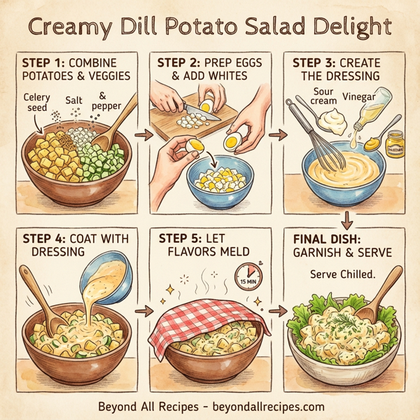 Creamy Dill Potato Salad Delight instructions