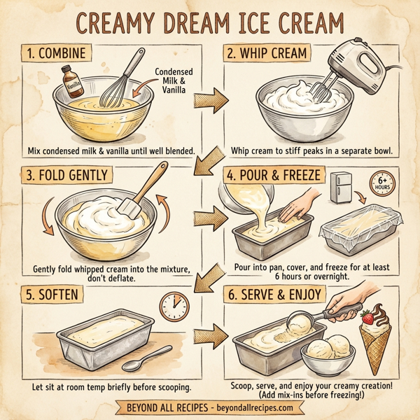 Creamy Dream Ice Cream instructions