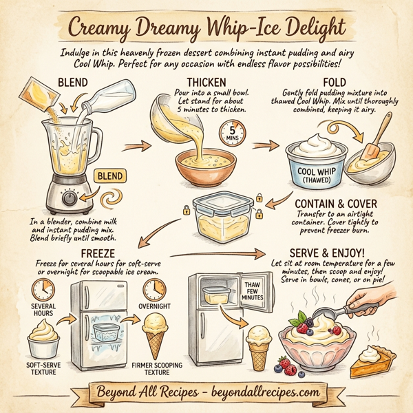 Creamy Dreamy Whip-Ice Delight instructions