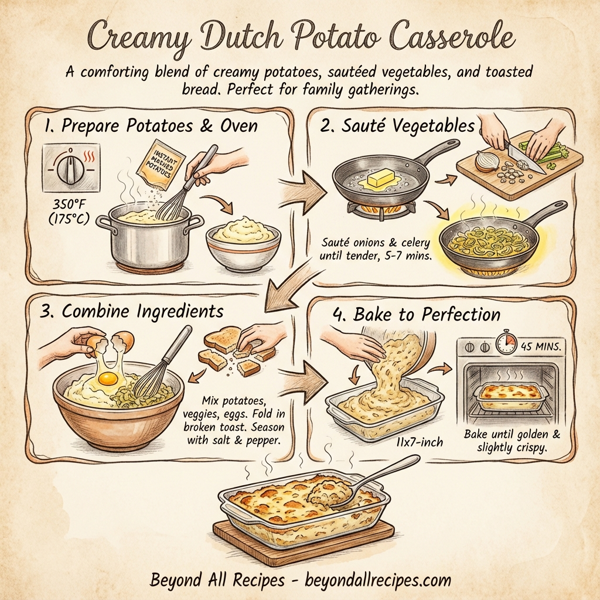 Creamy Dutch Potato Casserole instructions