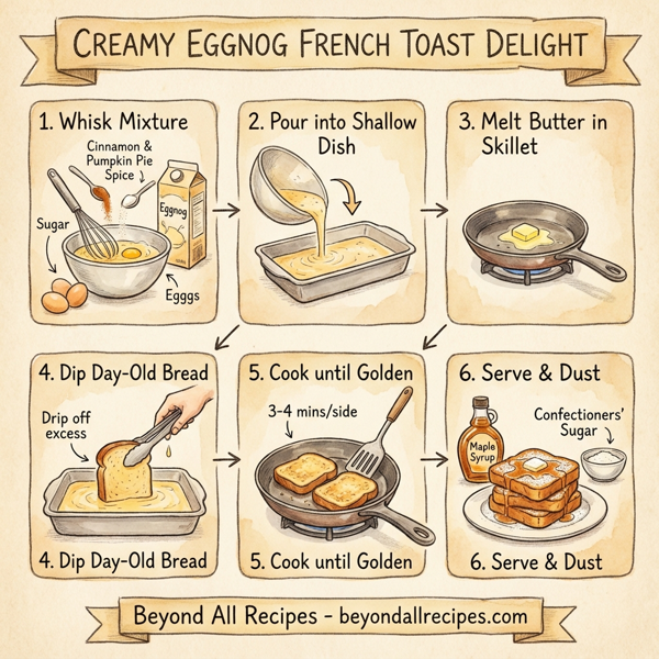 Creamy Eggnog French Toast Delight instructions