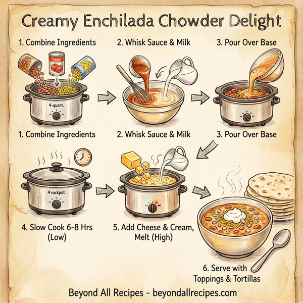 Creamy Enchilada Chowder Delight instructions