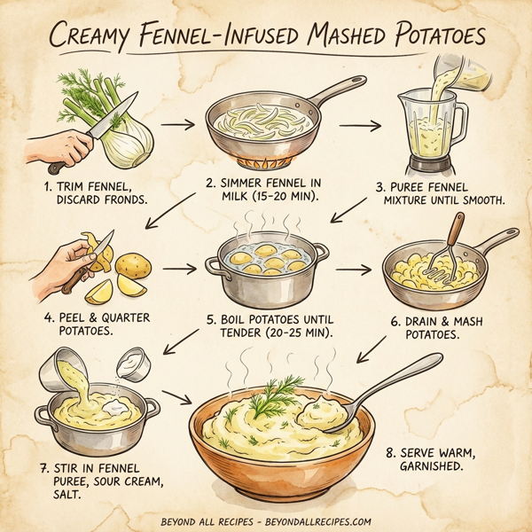 Creamy Fennel-Infused Mashed Potatoes instructions