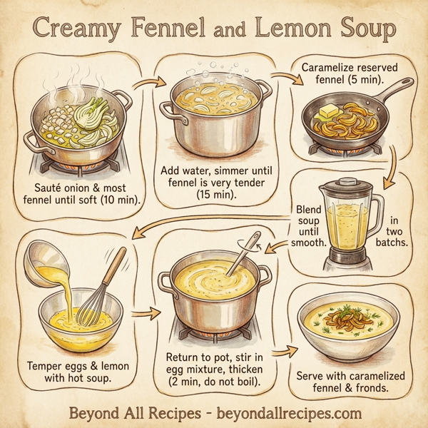 Creamy Fennel and Lemon Soup instructions