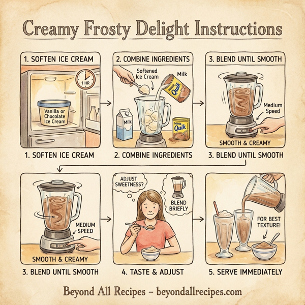 Creamy Frosty Delight instructions
