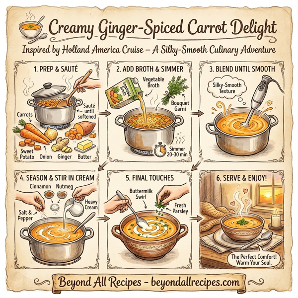 Creamy Ginger-Spiced Carrot Delight instructions