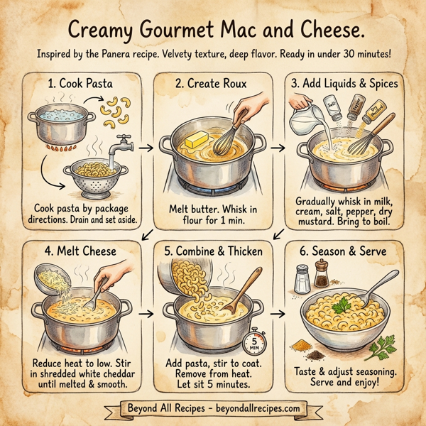 Creamy Gourmet Mac and Cheese instructions