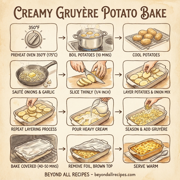 Creamy Gruyère Potato Bake instructions