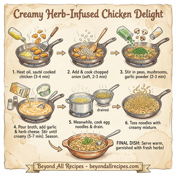 Creamy Herb-Infused Chicken Delight instructions