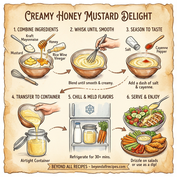 Creamy Honey Mustard Delight instructions