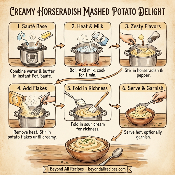 Creamy Horseradish Mashed Potato Delight instructions