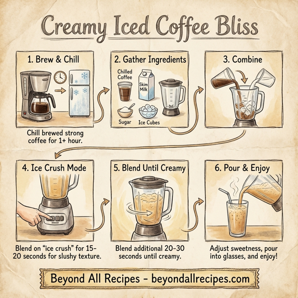 Creamy Iced Coffee Bliss instructions
