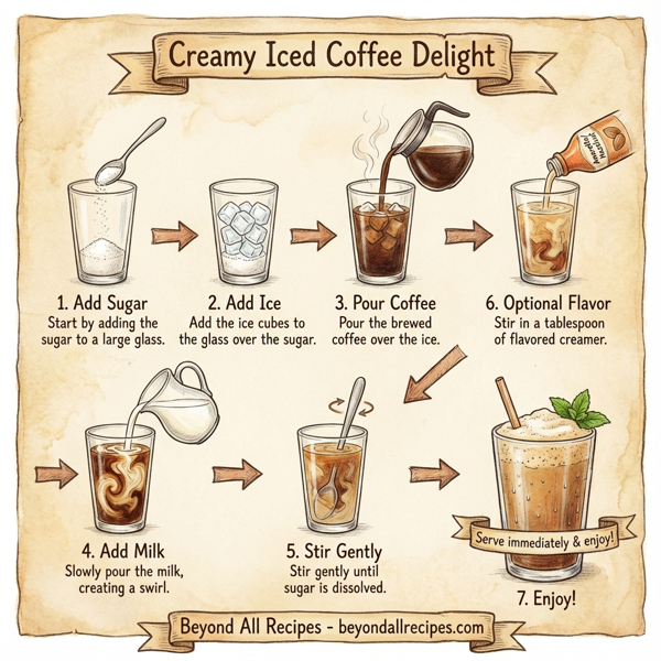 Creamy Iced Coffee Delight instructions