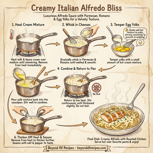 Creamy Italian Alfredo Bliss instructions