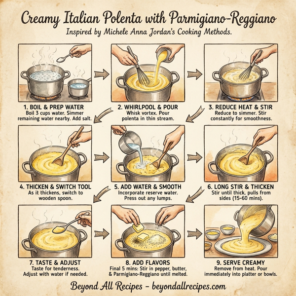Creamy Italian Polenta with Parmigiano-Reggiano instructions