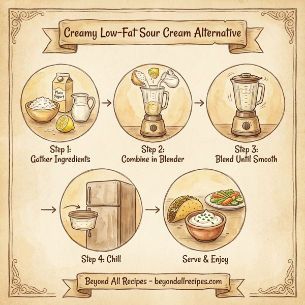 Creamy Low-Fat Sour Cream Alternative instructions