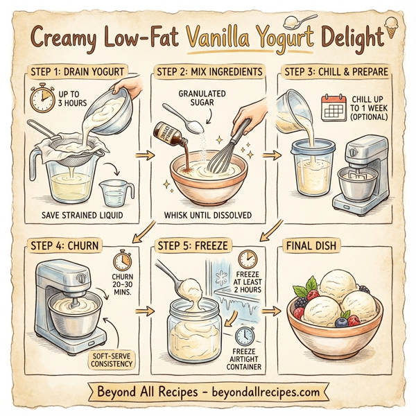 Creamy Low-Fat Vanilla Yogurt Delight instructions