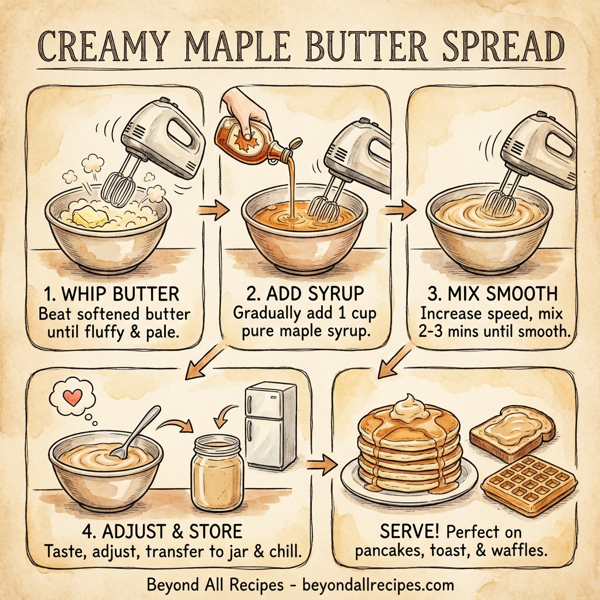 Creamy Maple Butter Spread instructions