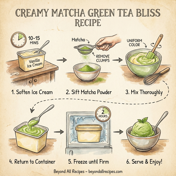 Creamy Matcha Green Tea Bliss instructions