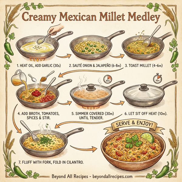 Creamy Mexican Millet Medley instructions