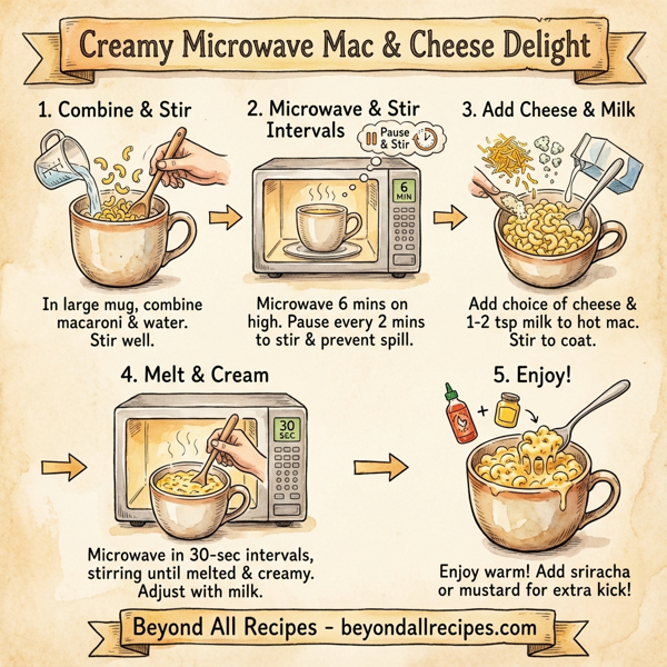 Creamy Microwave Mac & Cheese Delight instructions