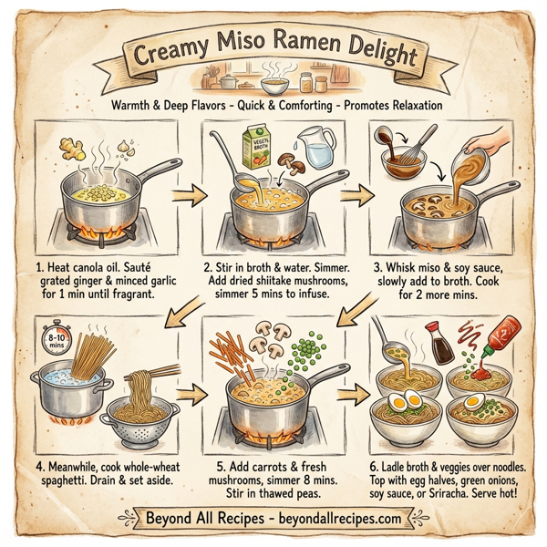 Creamy Miso Ramen Delight instructions
