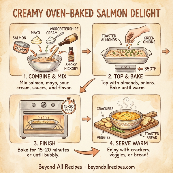 Creamy Oven-Baked Salmon Delight instructions
