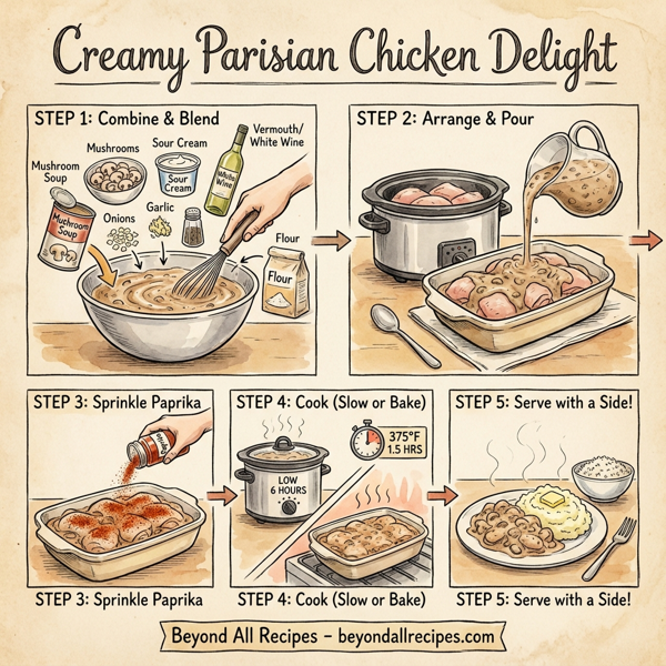 Creamy Parisian Chicken Delight instructions
