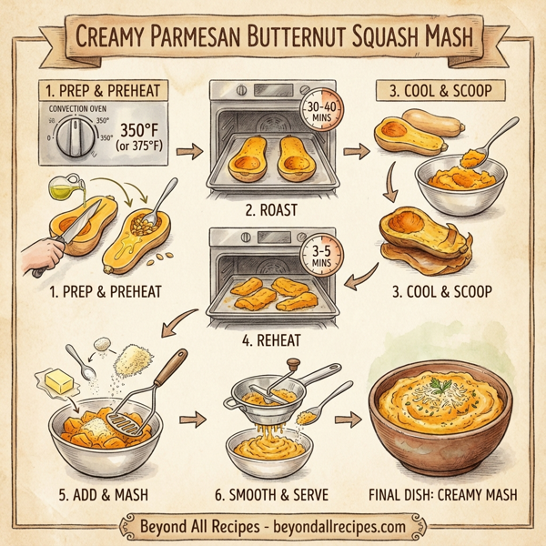 Creamy Parmesan Butternut Squash Mash instructions