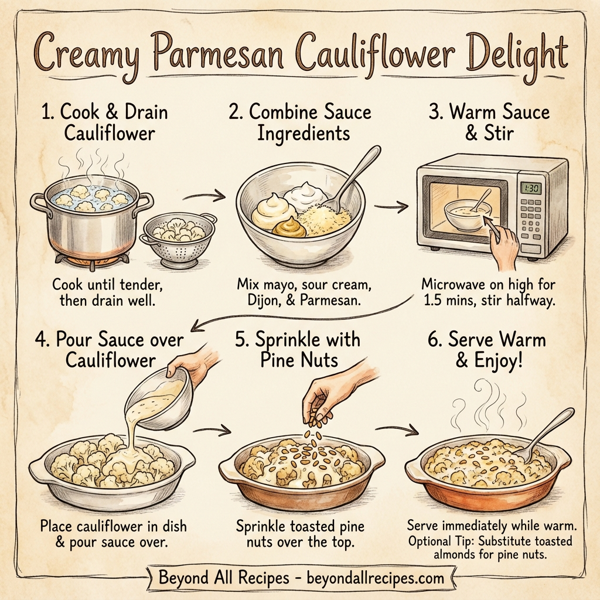 Creamy Parmesan Cauliflower Delight instructions